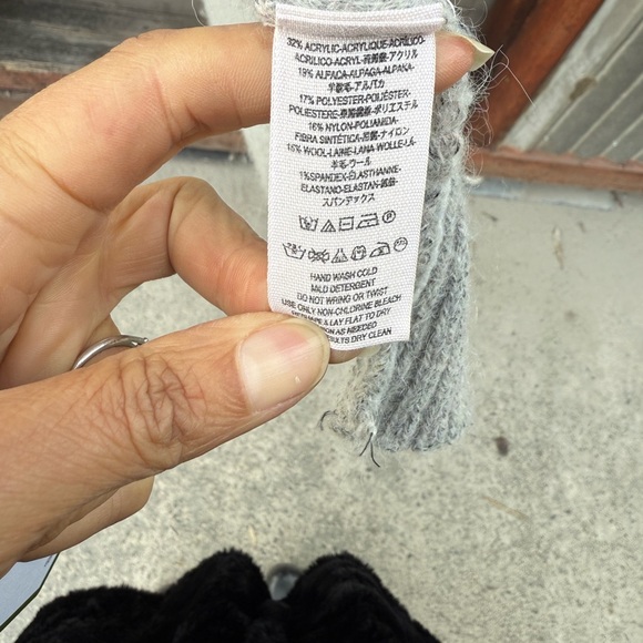 Free People Light Gray Women's Long Cardigan - Picture 5 of 7